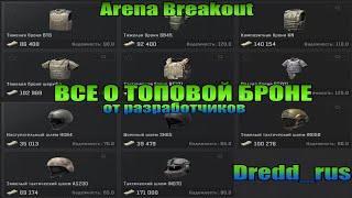 Все о ТОП броне в Arena Breakout от разработчиков (на русском)