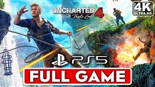 UNCHARTED 4 PS5 Gameplay Walkthrough Part 1 FULL GAME [4K ULTRA HD] - No Commentary