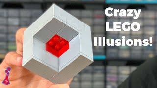 3 INSANE LEGO Optical Illusions You Can Build at Home