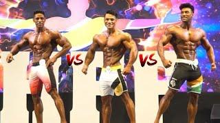 ALI BILAL VS BHUWAN CHAUHAN VS RAHUL FITNESS POSING IN IHFF SHERU CLASSIC 2023 