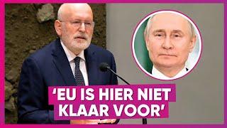 Timmermans: 'Poetin bereidt iets angstaanjagends voor'