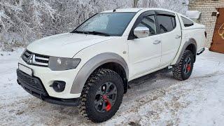 Mitsubishi L200 - Разбор салона для шумки и антикора