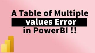 Error while using LOOKUPVALUE function in PowerBI ? Watch this | MiTutorials