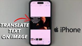 How To Translate Text On Images On iPhone