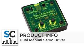 ServoCity Dual Manual Servo Driver (SKU: 902MSD)