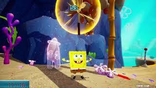 SpongeBob SquarePants: Battle For Bikini Bottom Rehydrated (All Golden Spatula & Sock Sand Mountain)