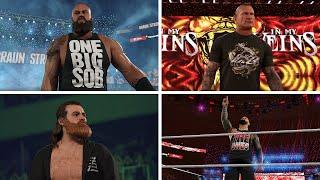 WWE 2K25 Entrances: Randy Orton, The Bloodline, Braun Strowman, Sami Zayn, Gable, The Miz & More!