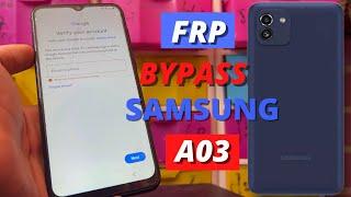 Samsung A03 (A035F) Frp Bypass Latest Security Without Pc