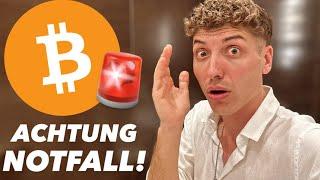 Bitcoin Crash: HIER ist Schluss! Ich Kaufe JETZT!  [Notfall-Update]