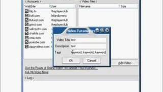 Free Video Submission Tool - Upload Videos to Video Sites