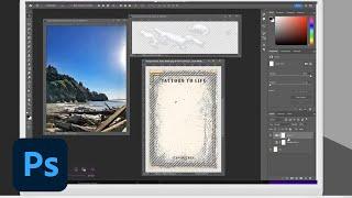 Photoshop Prep Work | Creating Tattoo Inspired Augmented Reality With Aero | Adobe Creative Cloud