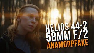 Helios 44-2 Anamorfake Mod / Cinemod Review #vintagelens #anamorphic #helios44