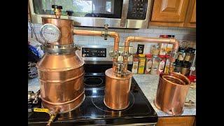 All Copper Stove Top Likker Still