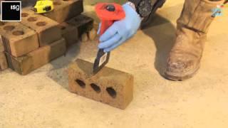 How to cut bricks