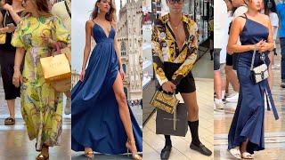 MILAN SUMMER STYLE 2025  LUXURY STREET FASHION VIBES | HOTTEST ITALIAN OUTFITS & STYLE INSPIRATION
