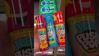 Jumbo Push Pop #asmr #viral #satisfying #shorts #candy y