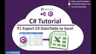 How to convert C# Data Table into Excel | ASP.NET