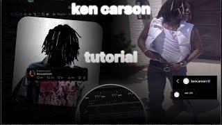 HOW TO MAKE MELODIC KEN CARSON TYPE BEAT | FL STUDIO TUTORIAL