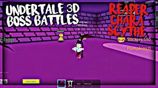 Roblox Undertale 3D Boss Battles: Reaper Chara Scythe