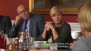 Folketingets Formand with UK subtitles