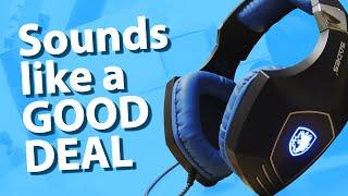 SADES A60 Spellond Gaming Headset // Unboxing, Review & Mic Test