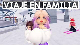 PRIMER VIAJE A SUIZA CON NUESTRA HIJA ️ EN BERRY AVENUE ROBLOX