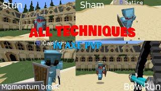 All Axe PvP Techniques in Minecraft