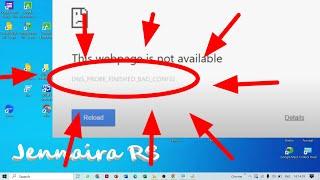 Tutorial Chrome Laptop Ada Notifikasi DNS PROBE FINISHED BAD CONFIG - Padahal Internet Lancar