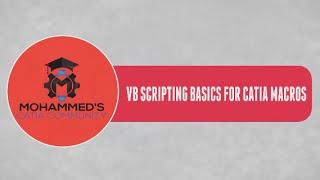 Catia V5 Automation Tutorials|VB Scripting & Macros for Beginners|Lesson 1-Scripting Language