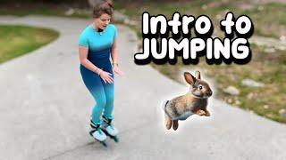 Learn How to JUMP on inline skates for beginners!