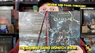 Call of Cthulhu: Cults of Cthulhu Reviewed on The Gaming Gang Dispatch EP 838