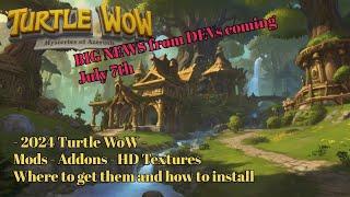 Addons Mods and HD graphics for Turtle WoW 2024 - Where to find, install and recommendations