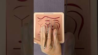 The Surgical Chopstick Hack  #goodtoknow #surgeonlife #vet #medicine #suturing #staple #funfacts