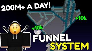 BEST Steel Farm Funnel Design - Roblox Islands