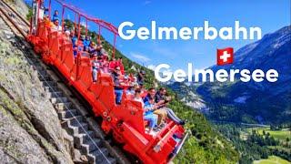 GelmerbahnLake Gelmer / Mountain  Roller Coaster Funicular / Switzerland