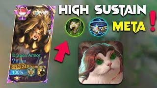 BEST MASHA HIGH SUSTAIN HP + DAMAGE BUILD FOR HARD RANKED!