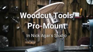 Woodcut Tools Pro-Mount in Nick Agar's Studio