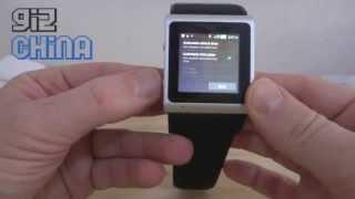 GooPhone Smartwatch hands on - GizChina.com