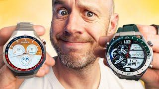 NEW Huawei Watch GT5 Pro Vs Watch Ultimate: INSANE BATTERY LIFE!