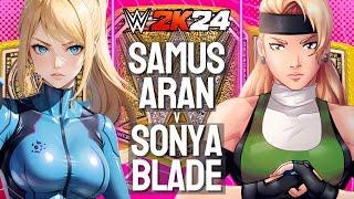  Video Game Title Match l Samus Aran v Sonya Blade (Mortal Kombat) 