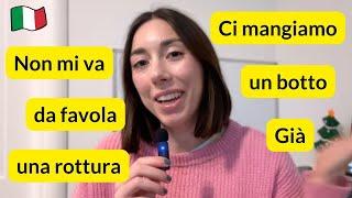 let’s review 18 Italian colloquialisms you need for informal conversation (Sub)