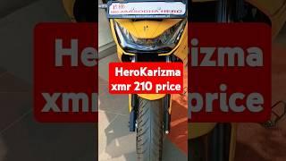 Hero karizma xmr 210 pricekarizma xmr 210 new model 2025#karizmaxmr #shorts #shortsfeed #viralvideo