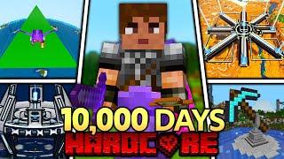 I Survived 10,000 Days in Hardcore Minecraft [FULL MOVIE]