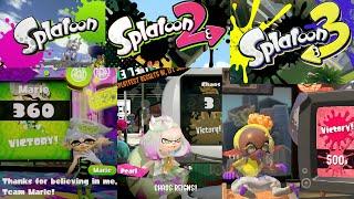 Evolution of the Final Splatfest Results in the Splatoon Series (2016-2024)