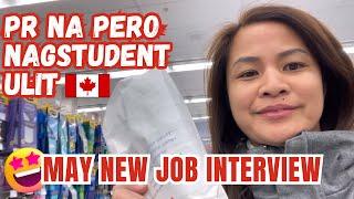 NEW JOB AGAIN? PR NA PERO NAG-ARAL ULIT | Buhay Canada | Pinoy in Canada Edmonton V91