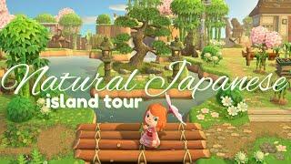 Beautiful, Relaxing Natural Japanese Island Tour in Animal Crossing