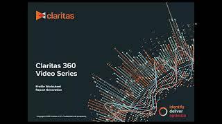 Claritas 360 | Profile Worksheet Report - Generation