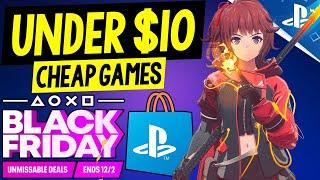 TONS of FANTASTIC PSN Game Deals UNDER $10! PSN BLACK FRIDAY 2024 Sale Super Cheap PS5/PS4 DEALS!