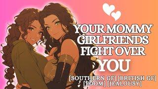 Your Mommies Fight Over You [FF4A] | FDom | Jealous Girlfriends | Double Kissing | ASMR GF Roleplay