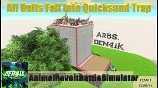 All Units Fall Into Quicksand Trap - ARBS -Den4ik-ARBSimulator